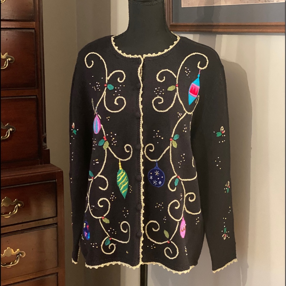 Christmas sweater by Studio Joy size L